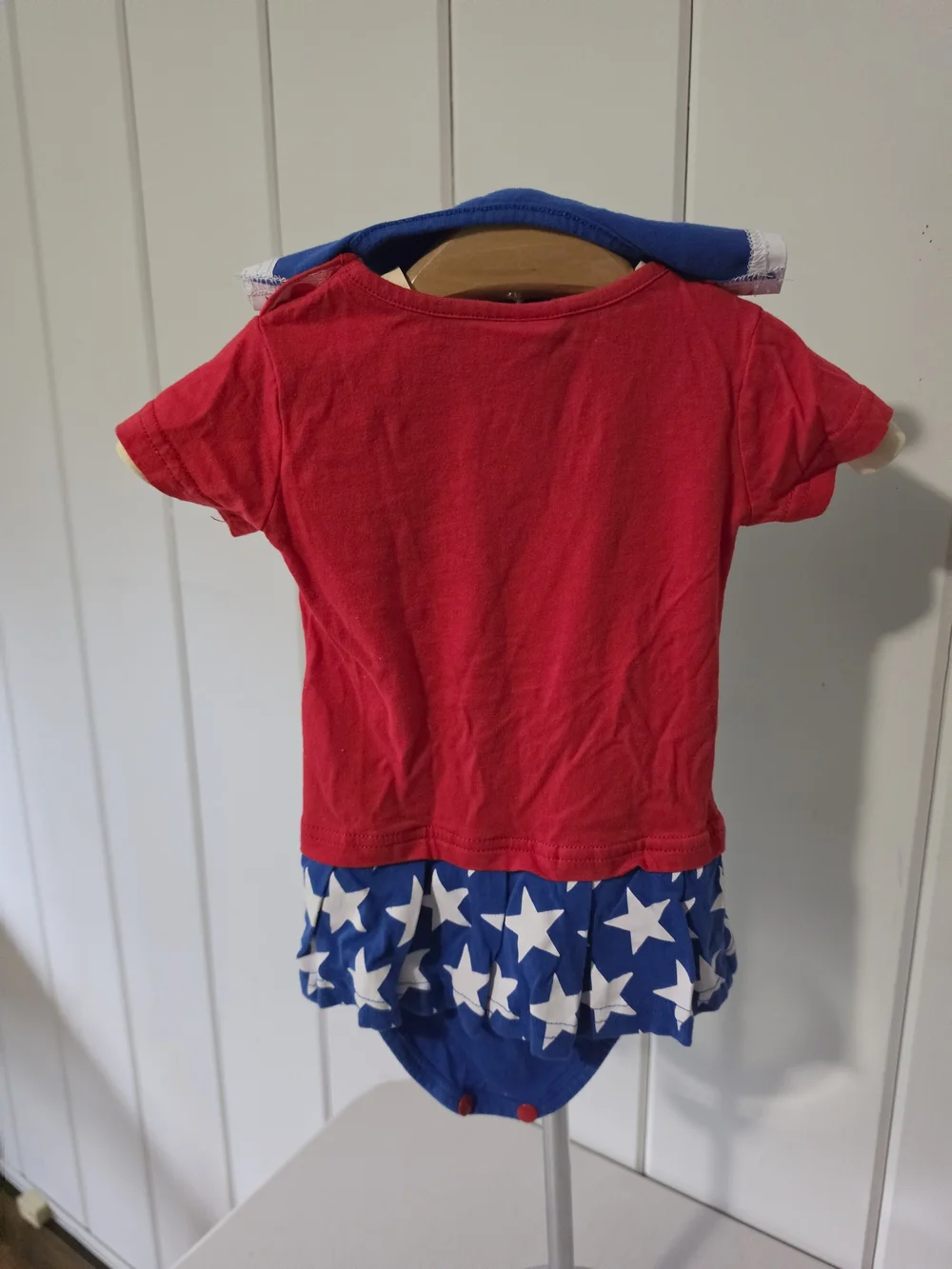 Baby Wonder Woman Costume with Detachable Cape – Tag Size 70